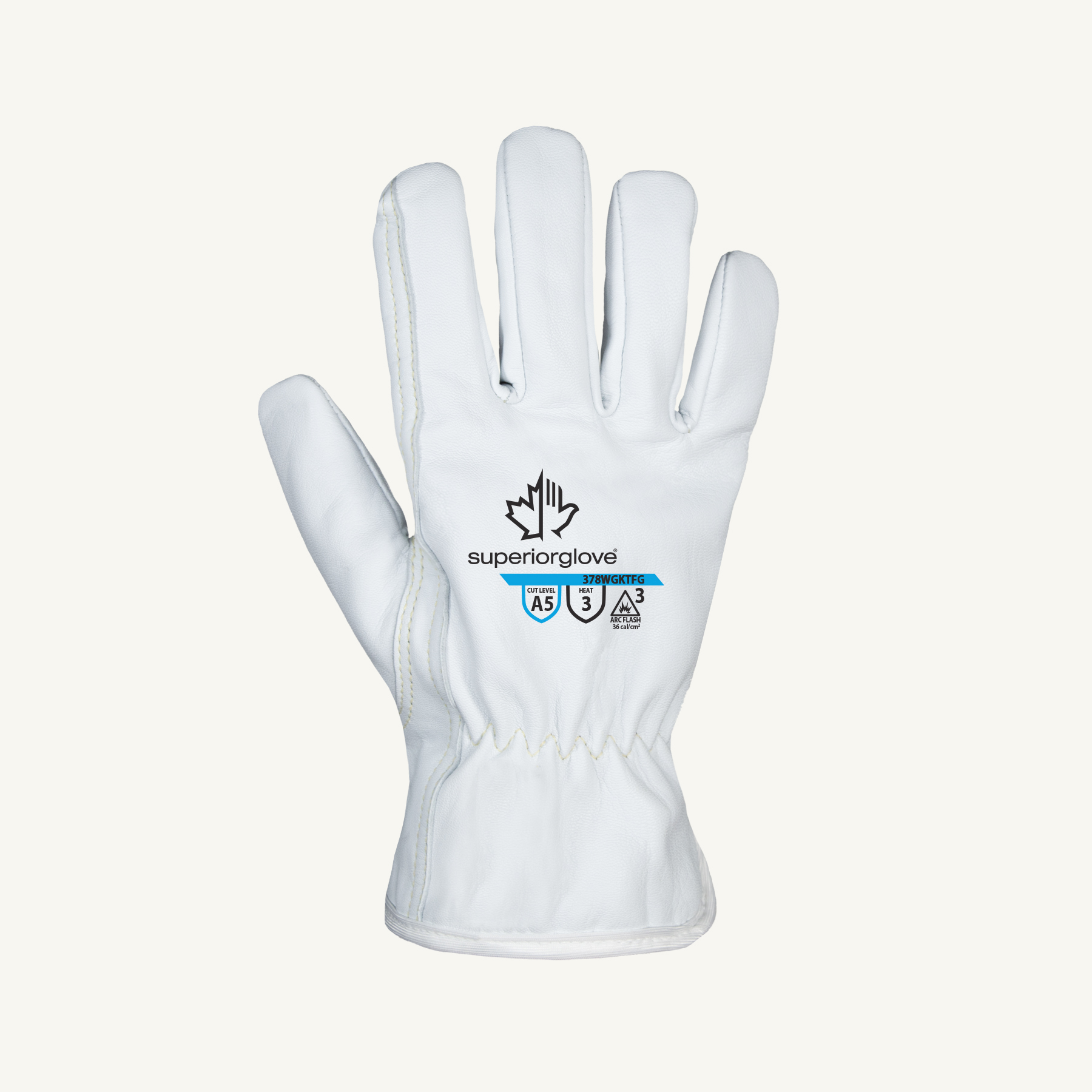 Superior Glove® Endura® 378WGKTFG Women's Leather Driver A5 Arc-Flash Gloves 